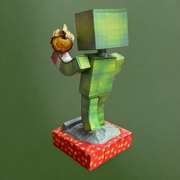 Unspeakable Green Big Mouth Guy Bobble Head Resin Statue/Figurine - Picture 6 of 11